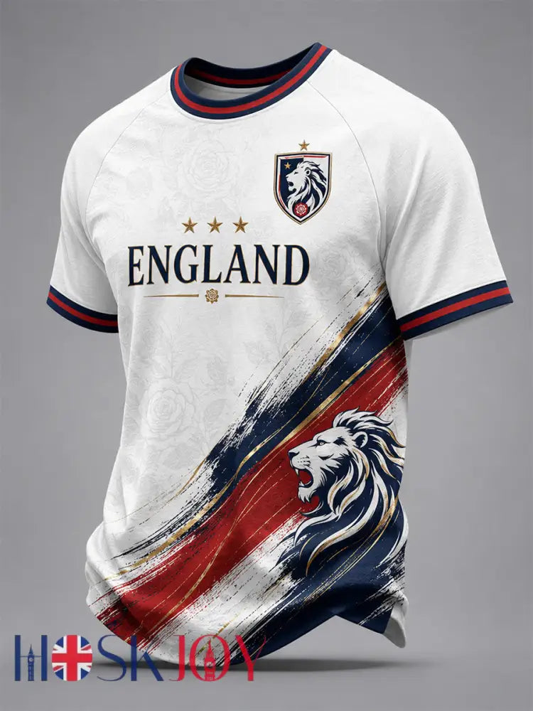 Men’s Gift For Football Fans Print Casual Tee - White / S