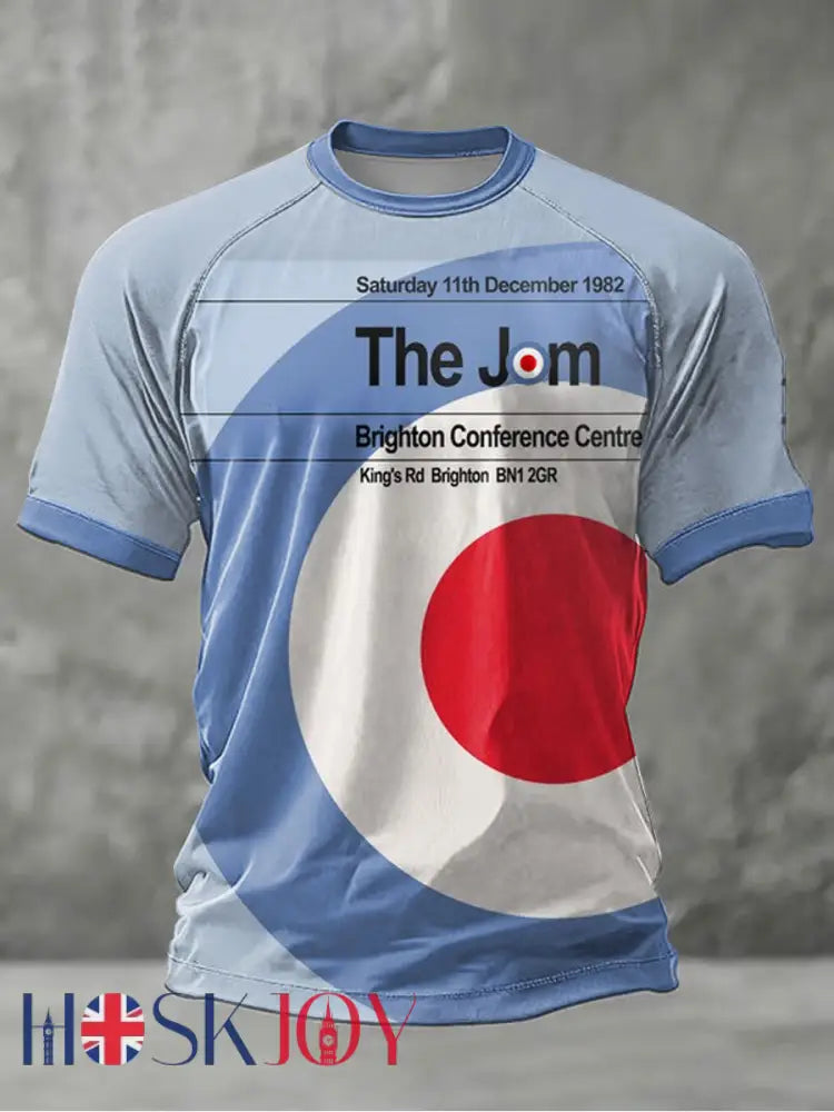 Men’s Modfather UK Music Mods Lover short sleeve t-shirt - As picture / S