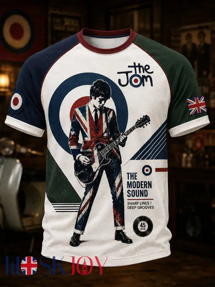 Men’s Paul Weller And British Mod Culture Short-Sleeved T-Shirt - A / S