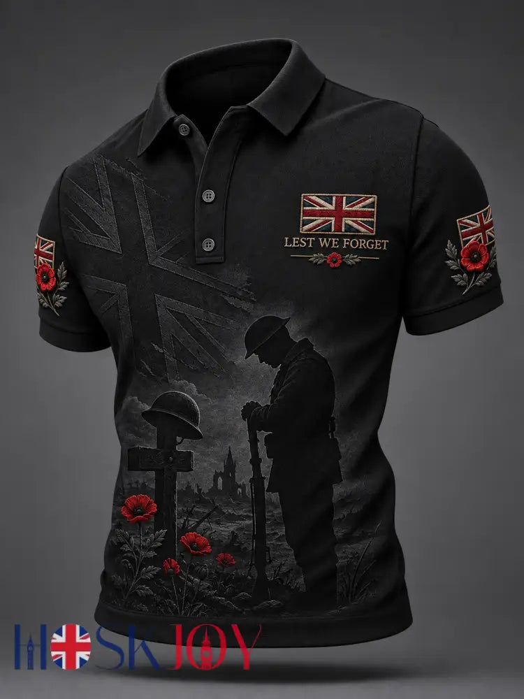 Men’s Remembrance Day Shirt - Black / S