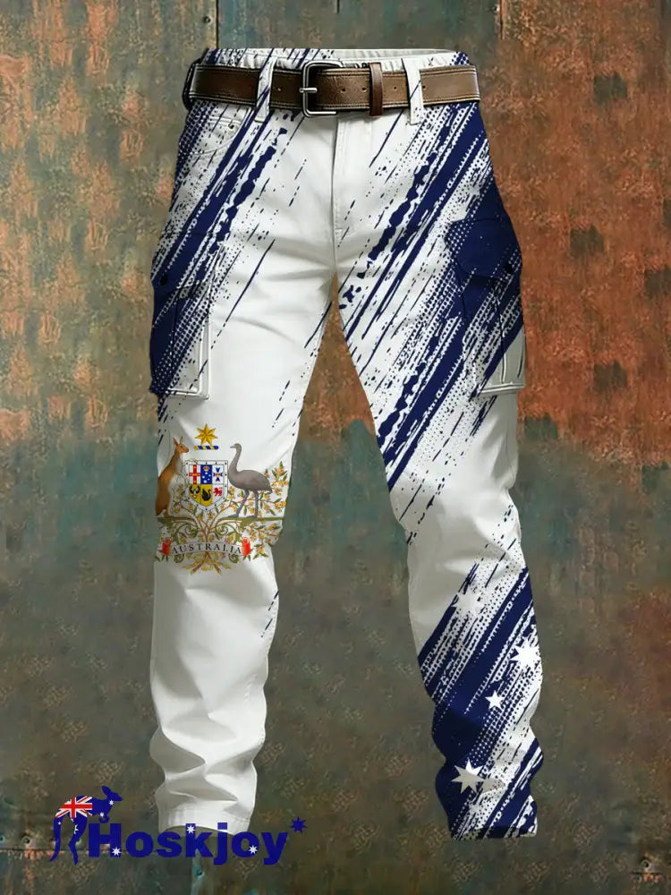 Men’s Retro Business Style Casual Work Trousers A / S