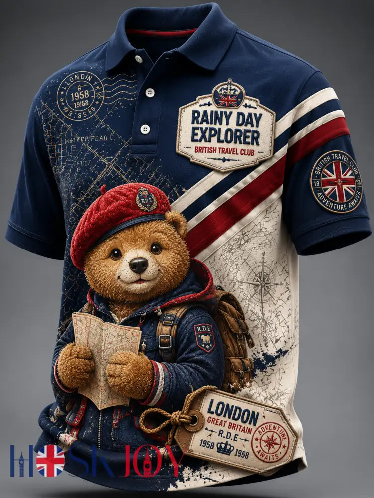 Men’s Paddington Bear Short Sleeve Shirt - A / S