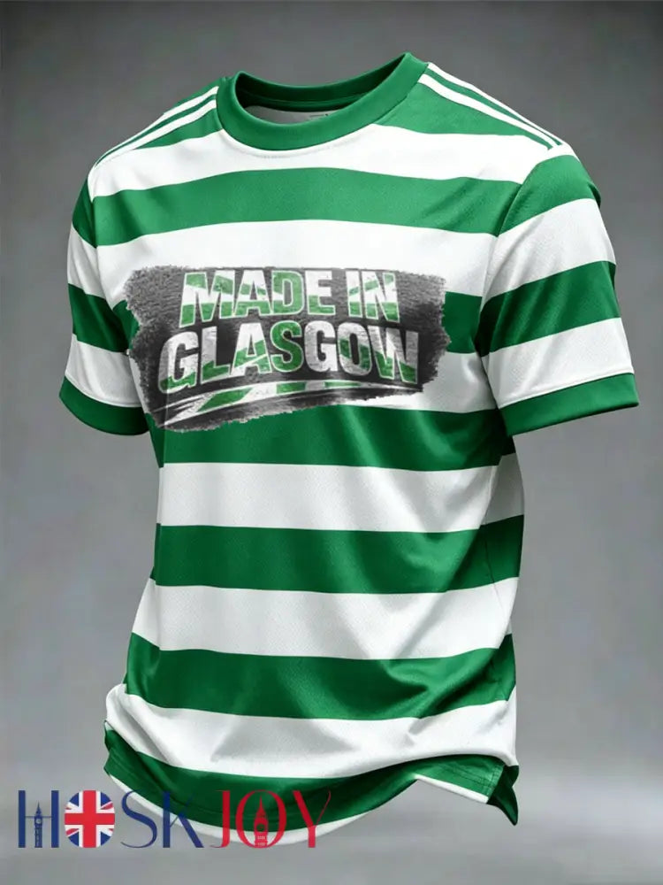 Men’s UK Football Lover Scotland Printed short sleeves t-shirt - Green / S