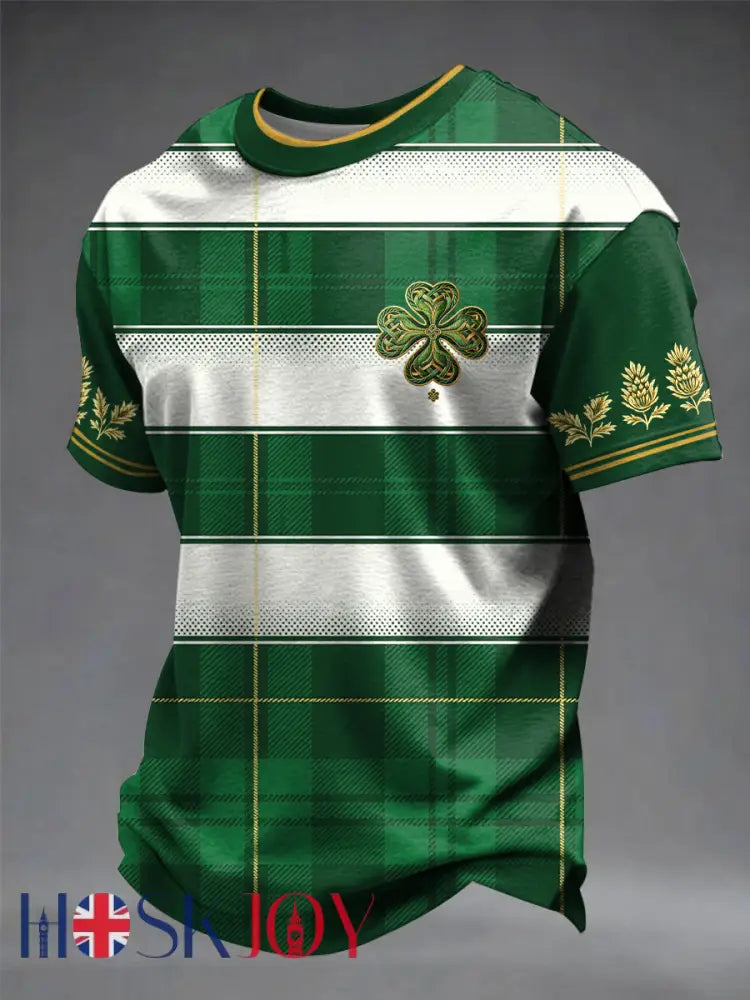 Men’s UK Football Lover Scotland Printed short sleeves t-shirt - Green / S