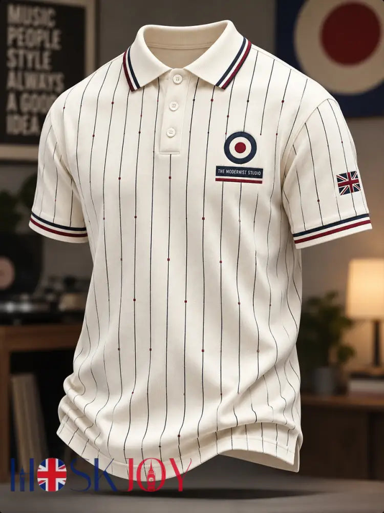 Men’s Uk Paul Weller Mod Culture Short Sleeve Shirt - A / S