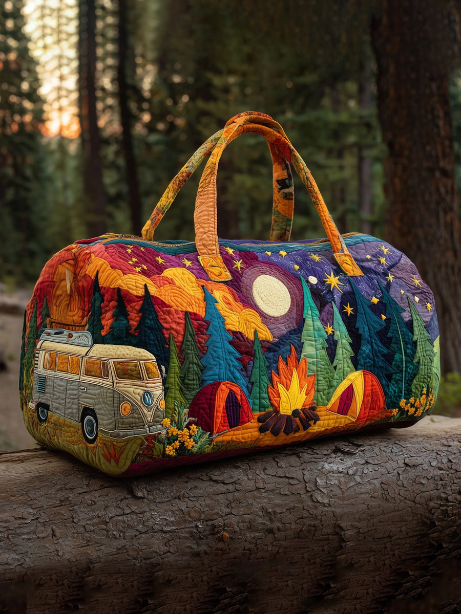 Hippie Print Large Capacity Tote Bag
