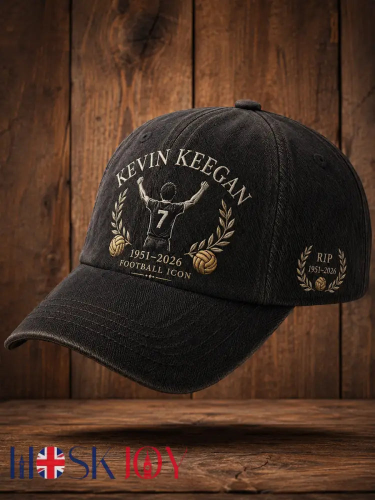 Unisex England Football Lover Legend King Kev Rip Printed Hat - Black / ONE