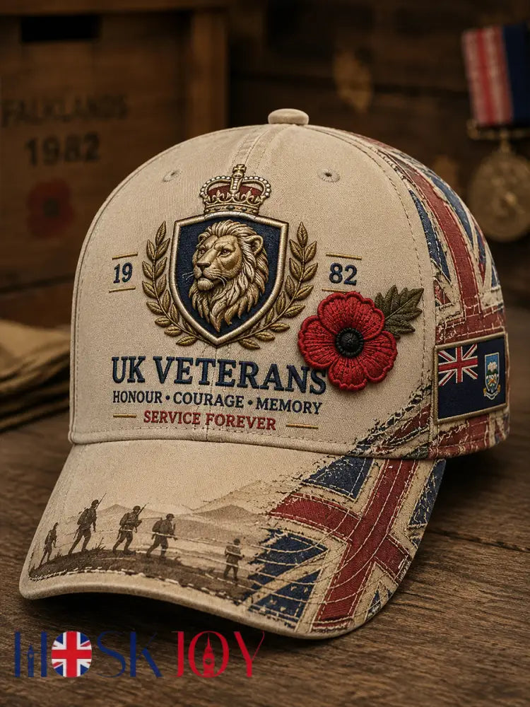 Unisex Falklands War British Veterans Memorial Hat - A / ONE