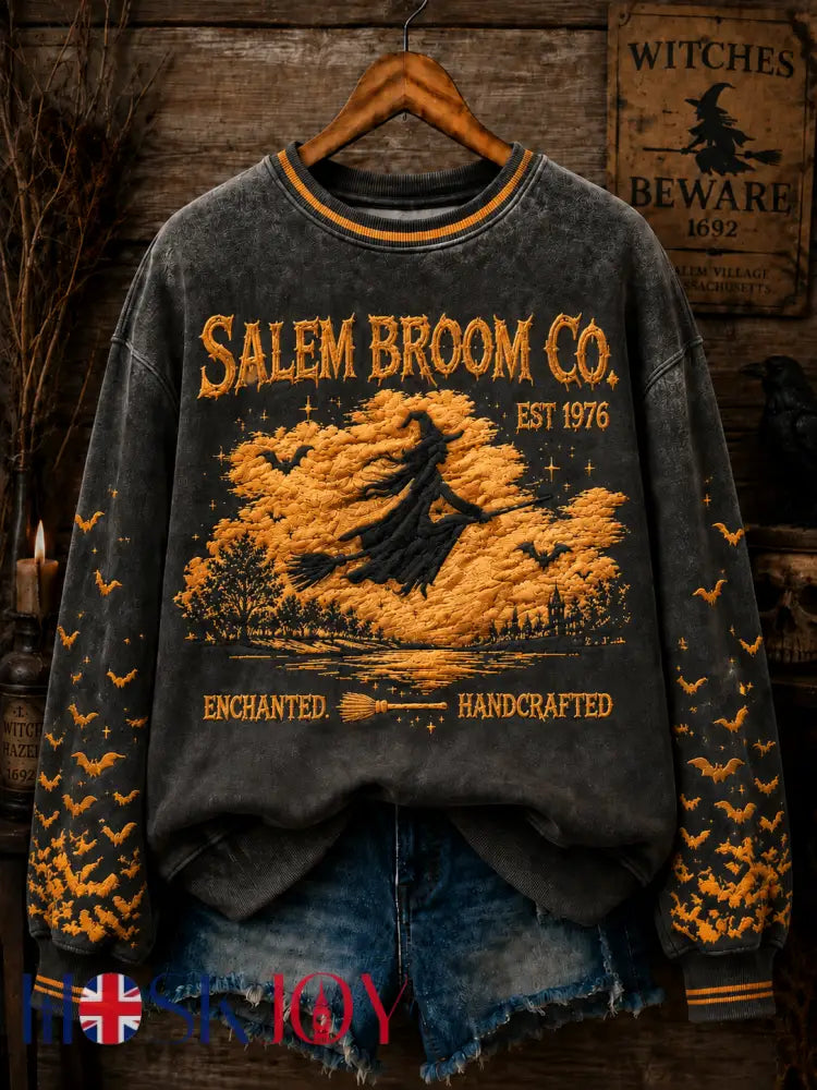 Women’s Halloween Regular Sweatshirt - Black / S