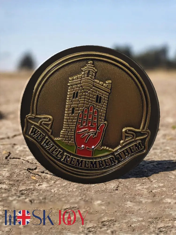 Battle of The Somme Print Pins - As picture / ONE