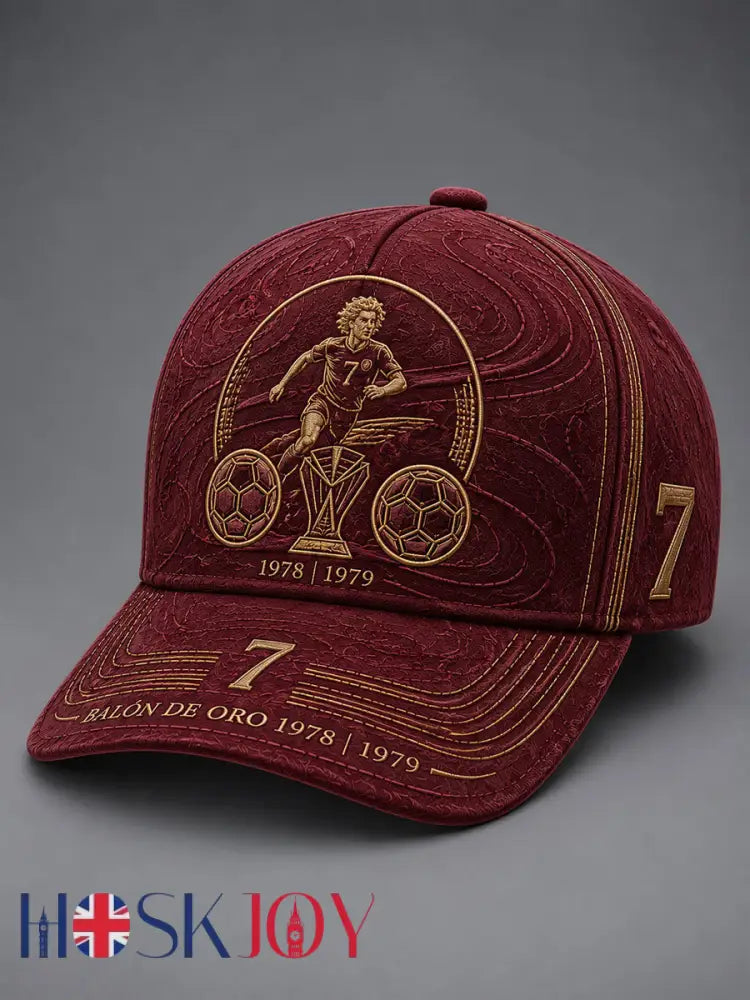 England Football Commemorative Unisex Hats - Maroon / S
