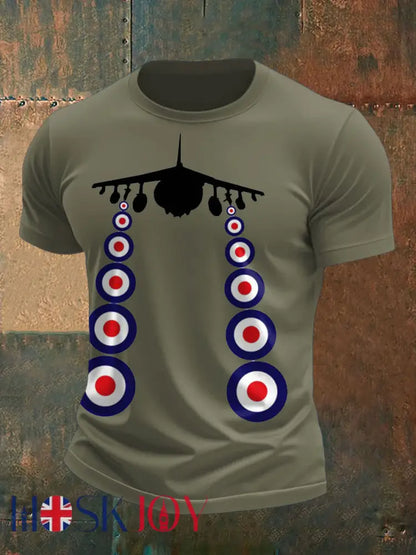 Men’s Air Mods Music Lover Printed T-shirt - Army Green / S