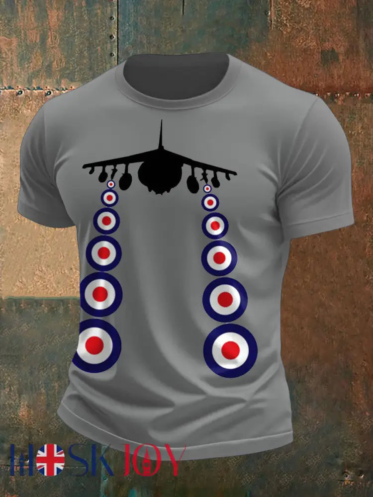 Men’s Air Mods Music Lover Printed T-shirt - Light Gray / S