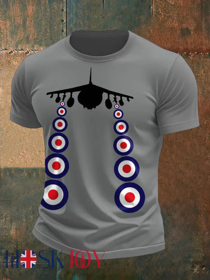 Men’s Air Mods Music Lover Printed T-shirt - Light Gray / S