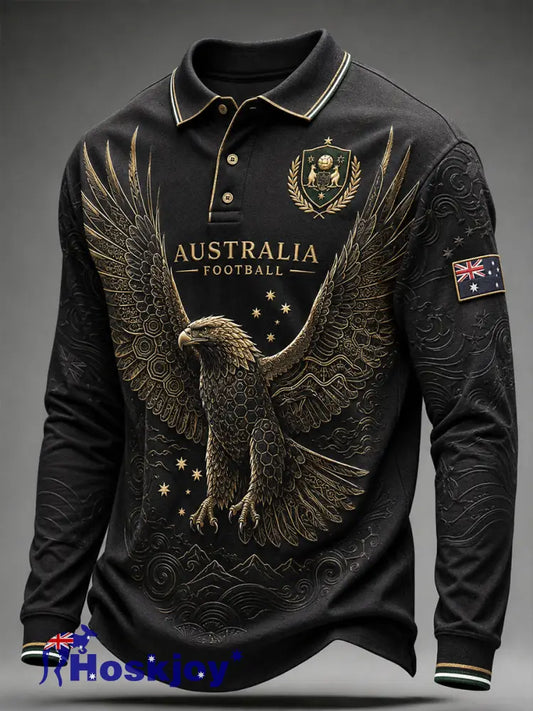 Men’s Australia Football Long Sleeve Shirt - A / S