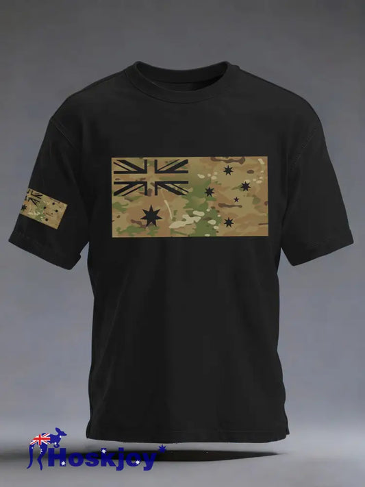 Men’s Australia Short Sleeve T-shirt Black / S