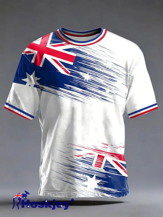 Men’s Australia Short Sleeve T-shirt White / S