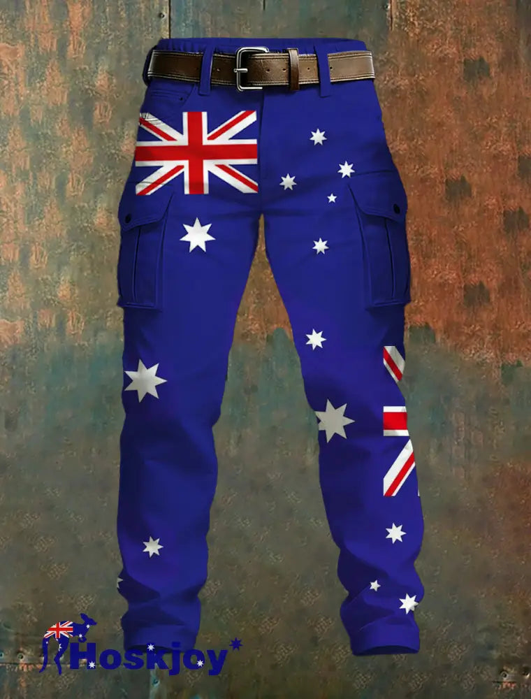 Men’s Australian-Style Printed Trousers A / S