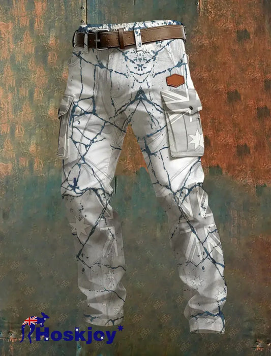 Men’s Australian Style Printed Trousers A / S
