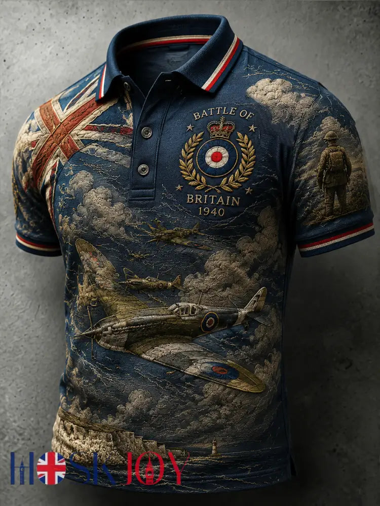 Men’s Battle of Britain Commemoration Day polo shirt - As picture / S
