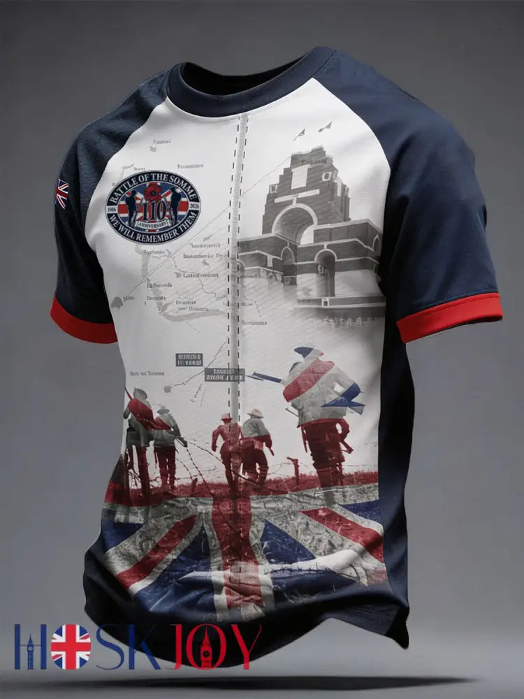Men’s Battle of The Somme Veteran Printed T-shirt