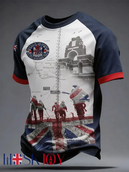 Men’s Battle of The Somme Veteran Printed T-shirt