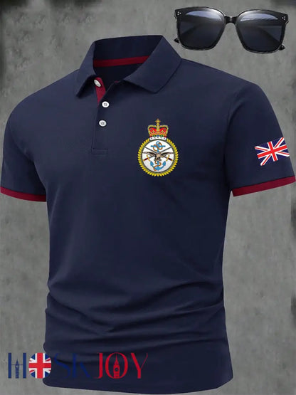 Men’s BRITISH ARMED FORCES Print Casual Short Sleeve Top