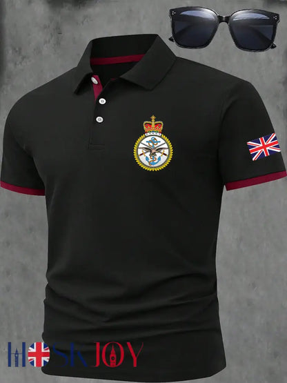 Men’s BRITISH ARMED FORCES Print Casual Short Sleeve Top