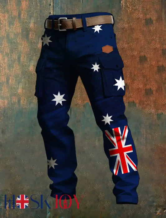 Men’s Casual Trousers With Australian-Inspired Prints. A / S