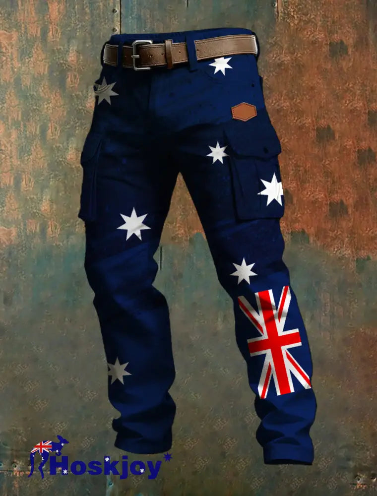 Men’s Casual Trousers With Australian-Inspired Prints. A / S