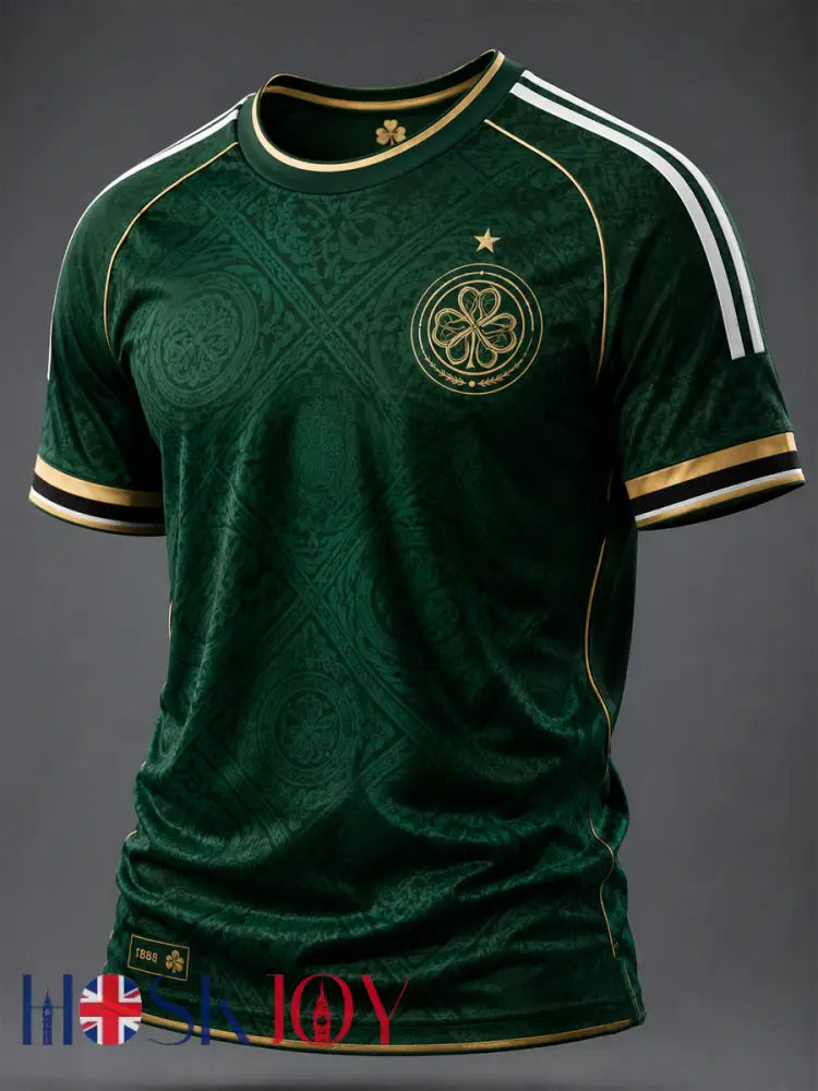 Men’s Celtic Football Printed short sleeve t-shirt - As picture / S