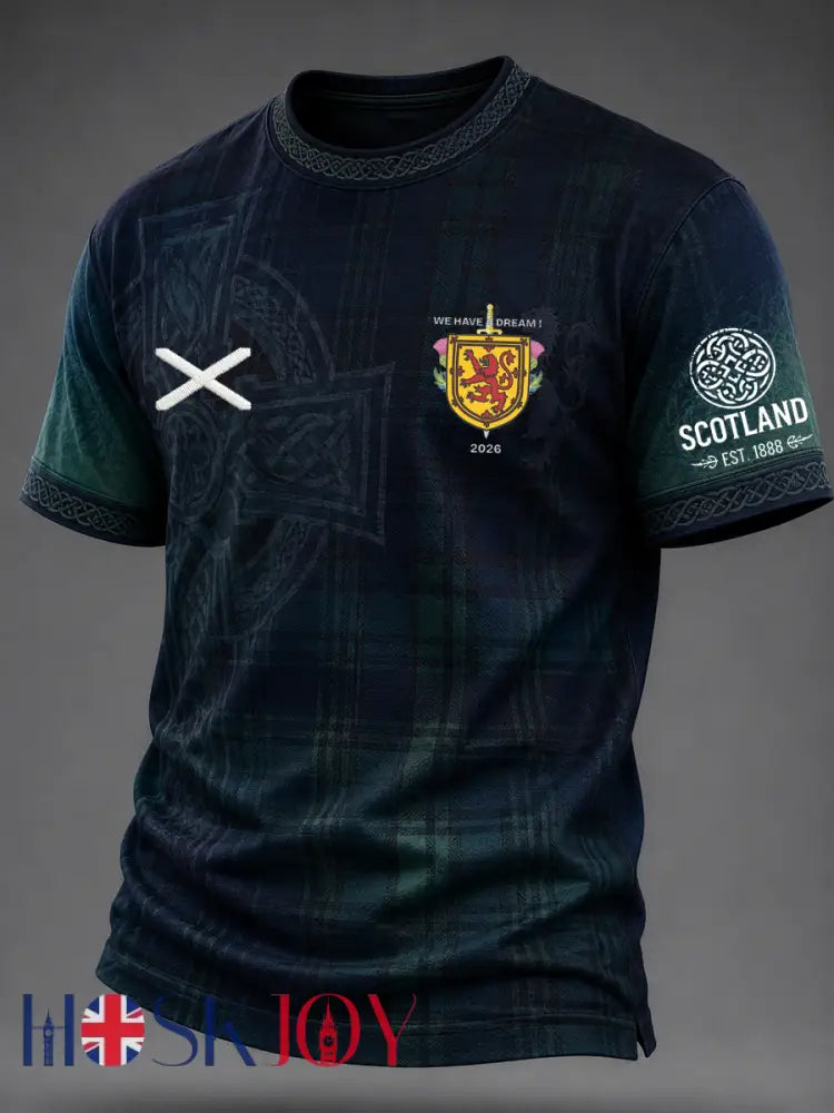 Men’s Celtic Football Printed short sleeves t-shirt - As picture / S