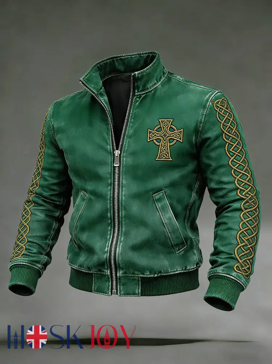 Men’s Celtic Vintage Jacket - Green / S