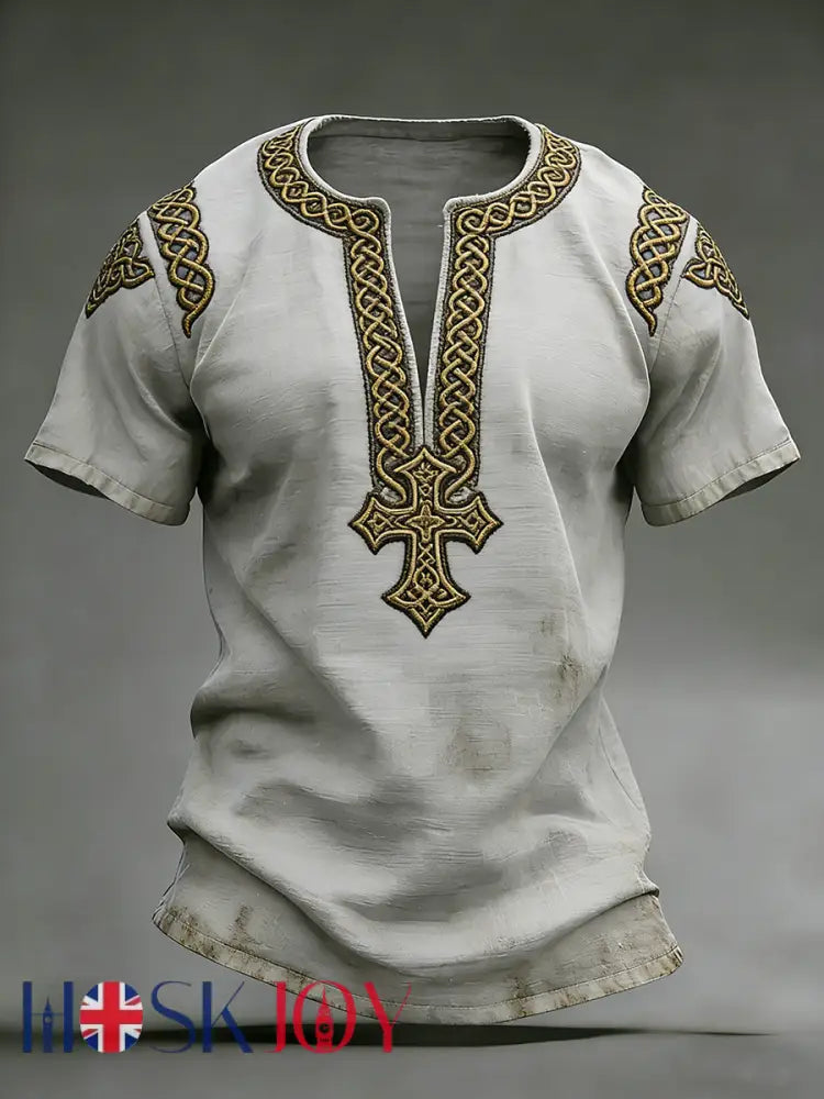 Men’s Celtic vintage T-shirt - Offwhite / S