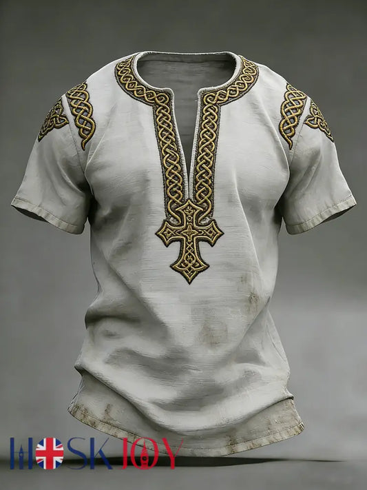 Men’s Celtic vintage T-shirt - Offwhite / S