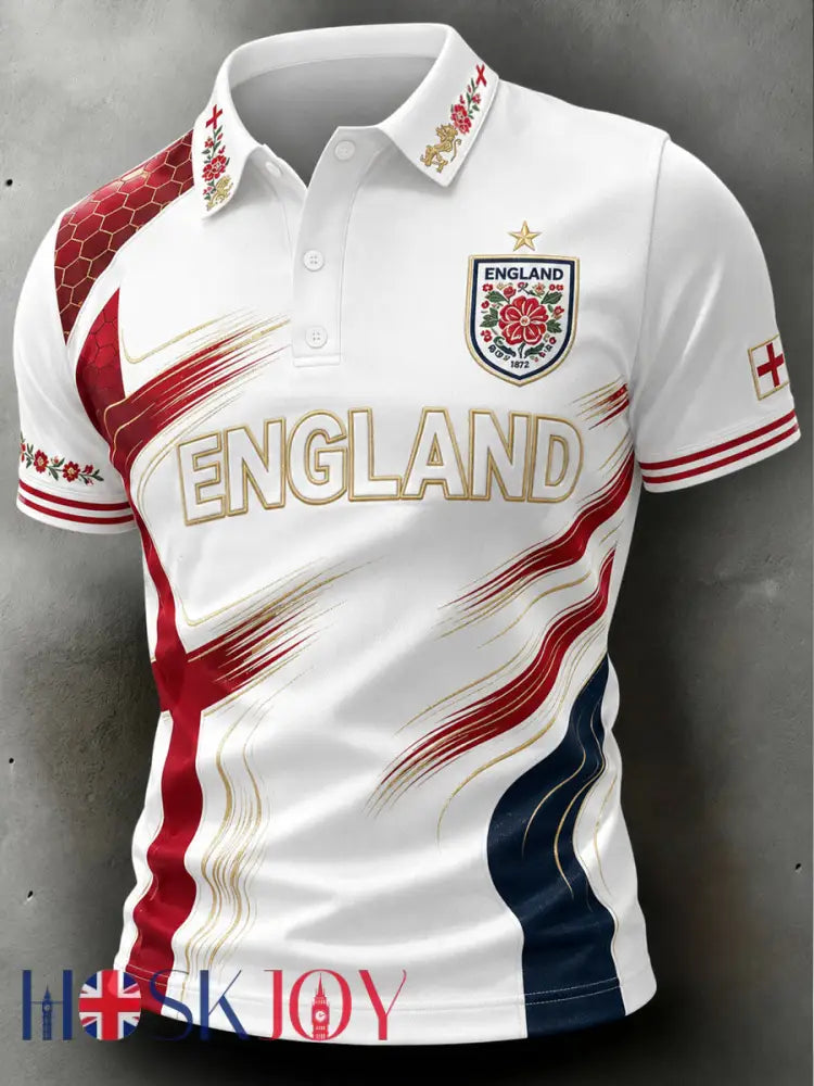Men’s England Football Short Sleeve Shirt - A / S