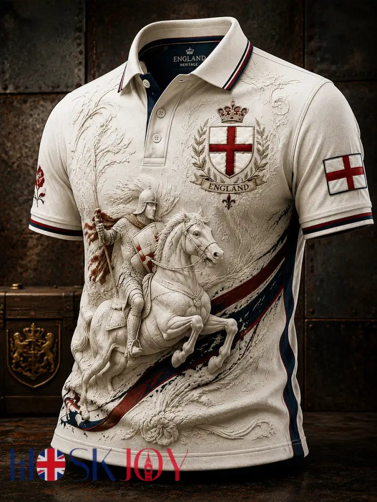 Men’s England Printed polo shirt - As picture / S