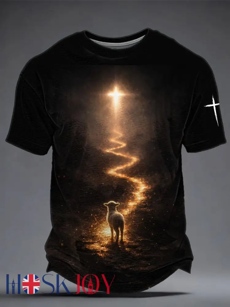 Men’s Faith Printed T-shirt - Black / S