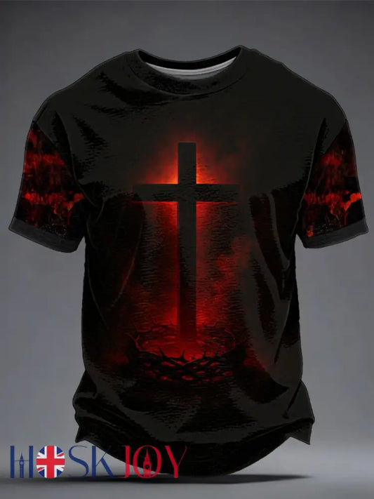 Men’s Faith Printed T-shirt - Black / S