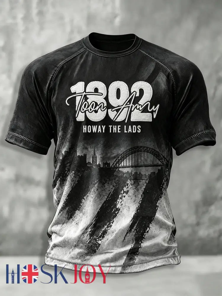 Men’s Football Fan Print 1892 T-shirt - As picture / S