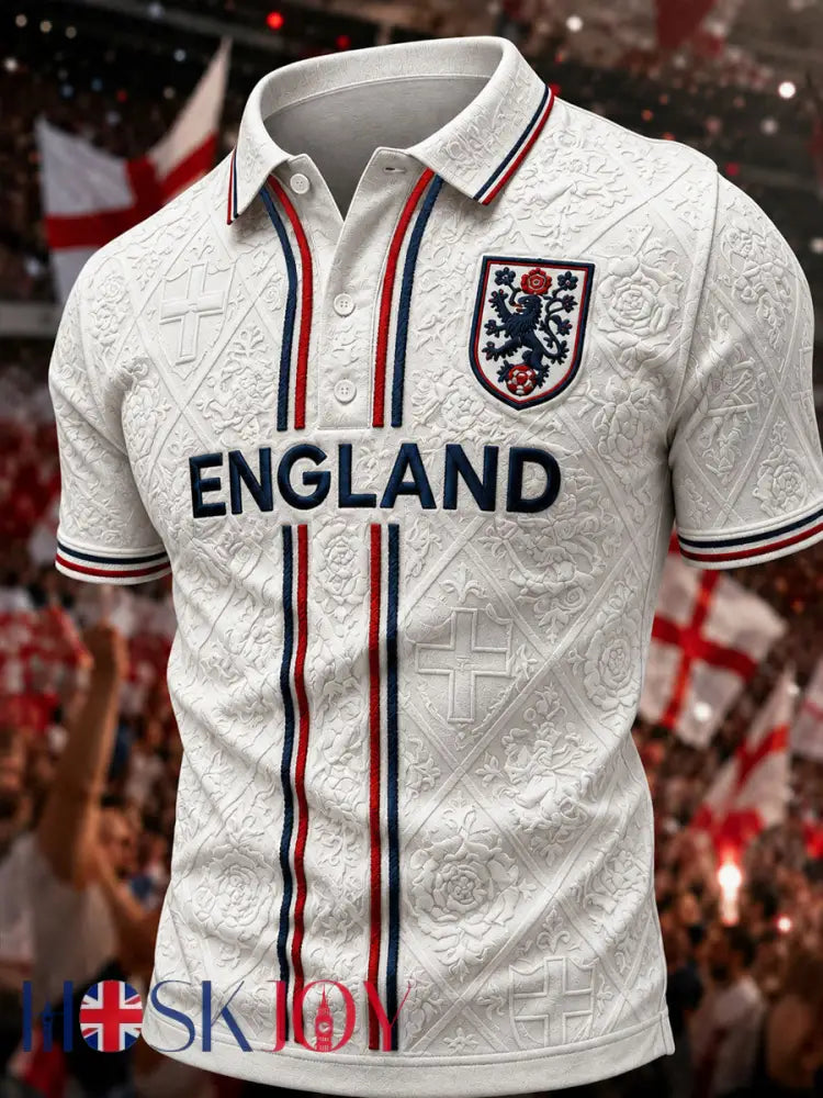 Men’s Gift For Football Fans Print Casual Short Sleeve Top - As picture / S