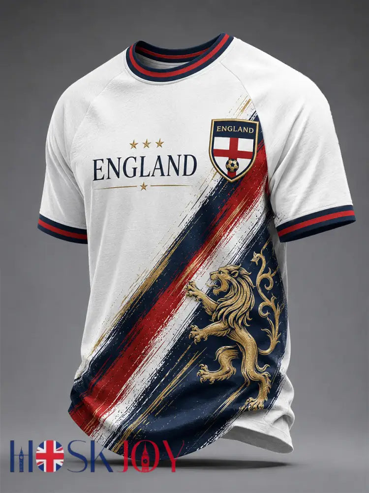 Men’s Gift For Football Fans Print Casual Tee - White / S