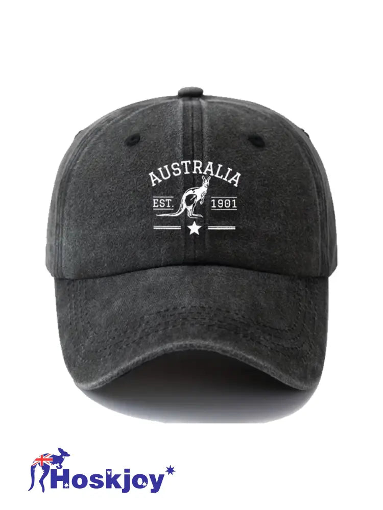 Men’s Hat With Australian-Inspired Print A / ONE