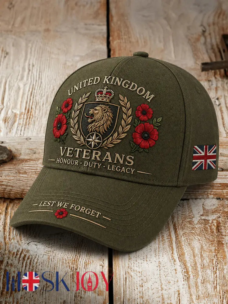 Men’s Hat With Military Commemorative Print - A / ONE