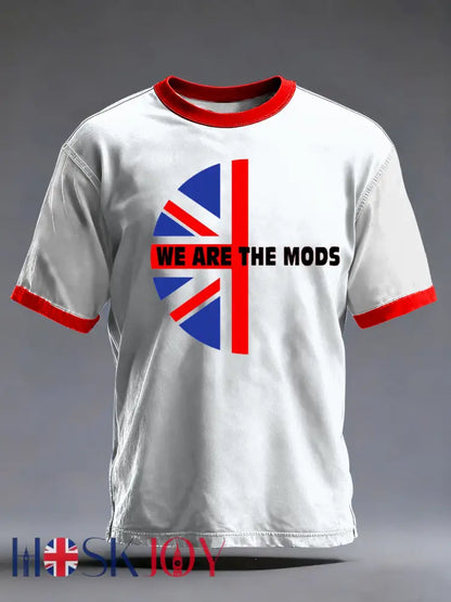 Men’s Modfather UK Music Mods Lover short sleeves t-shirt - White / S