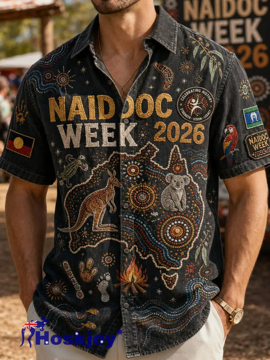 Men’s Naidoc Week Shirt Short Sleeve - A / S