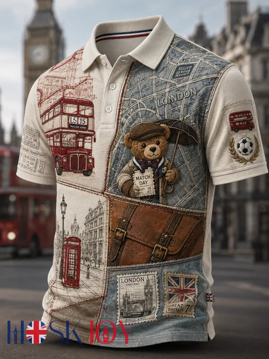 Men’s Paddington Bear Short Sleeve Shirt - A / S