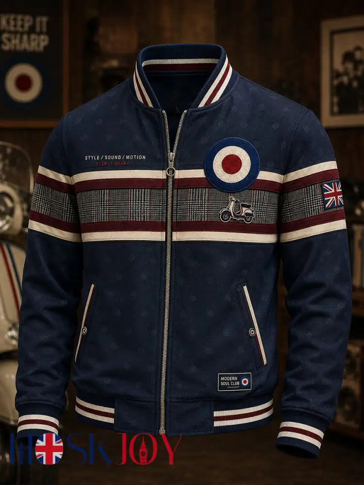 Men’s Paul Weller And British Mod Culture Lover Printed Monkey Jacket - A / S