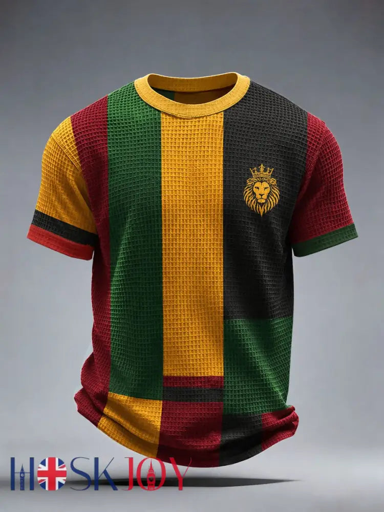 Men’s Reggae Waffle T-Shirt - As picture / S