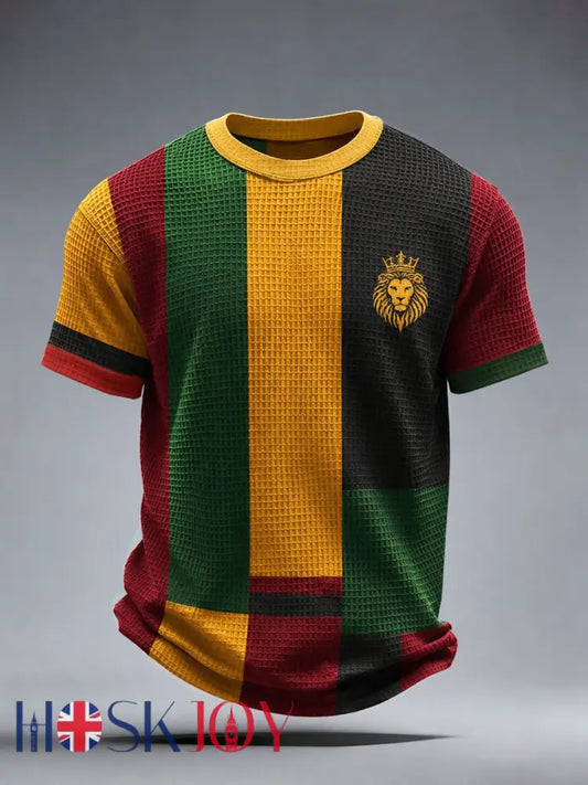 Men’s Reggae Waffle T-Shirt - As picture / S
